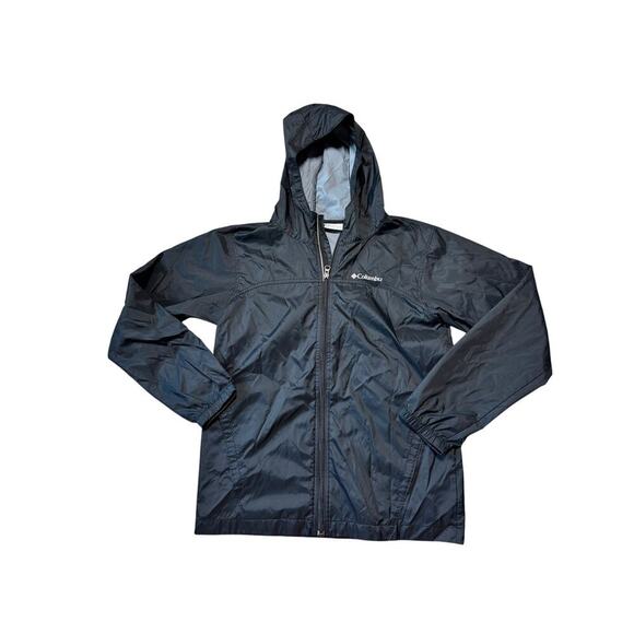 COLUMBIA Boys, windbreaker, size, large (approx 12/14) black - Picture 1 of 14